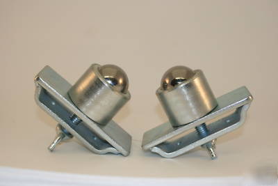 1 set of 2 ball transfer heads, fits v-head pipe stands