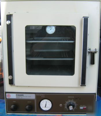 Fisher 285 / 285A isotemp vacuum lab oven w gas purge