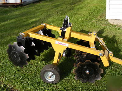 King kutter 14-10-cd towable atv disc used only twice 