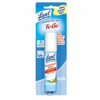 Lysol brand disinfectant spray to go case pack 12