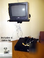 Mace 4 channel security system w/4 cameras (retail sec)
