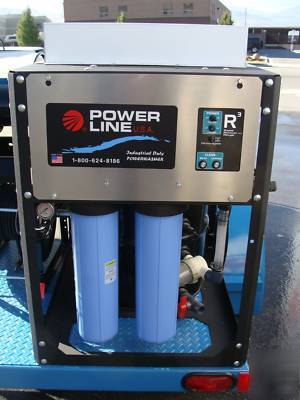 Pressure washer H20 treatment system upgrade epa