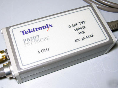 Tektronix P6207 4 ghz active oscilloscope probe TDS820