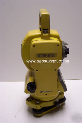 Topcon GTS212 total station theodolite geo surveying 