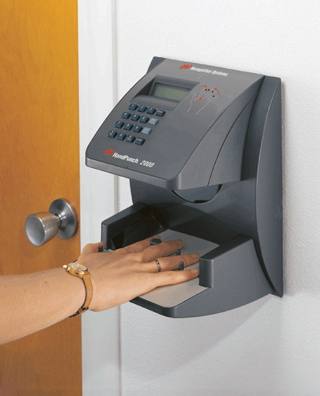 Hp 3000 biometric hand reader