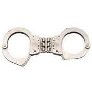 New smith & wesson s&w model 1 hinged nickel handcuff 