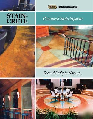 Stain-crete acid concrete stain 1 ga.