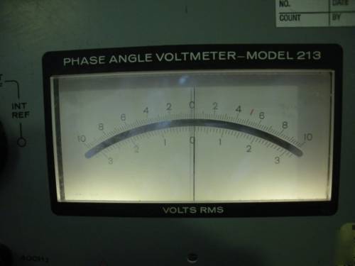 North atlantic model 213C phase angle voltmeter
