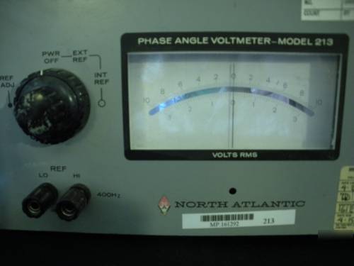 North atlantic model 213C phase angle voltmeter