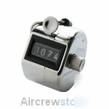 Hand tally counter - suitable for cabin crew, doorman