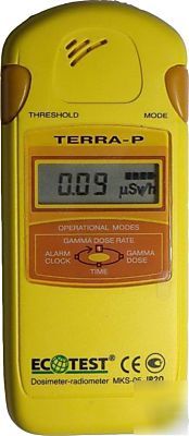 New dosimeter-radiometer radiation detector terra-p. 