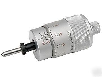 New newport hr-1 high resolution micrometer 25MM 50%off