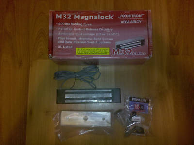 Securitron M32 magnalock magnetic mag lock 12VDC 