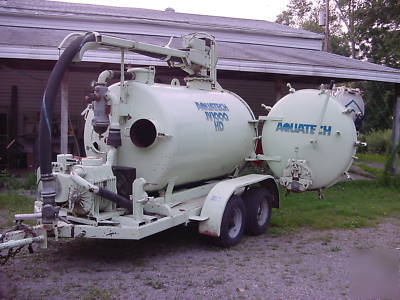 Vacuum trailer, aquatech , sewer sucker