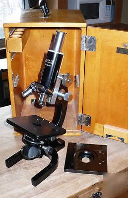 Microscope officine galileo model S4 italy/zeiss box