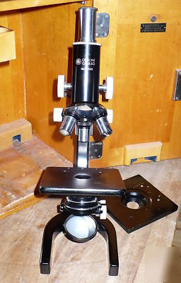 Microscope officine galileo model S4 italy/zeiss box