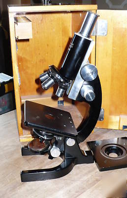 Microscope officine galileo model S4 italy/zeiss box