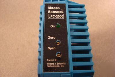 New macro sensors line powered conditioner lpc-2000