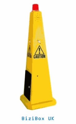 Talking cone health hazard warning safety speaking kone