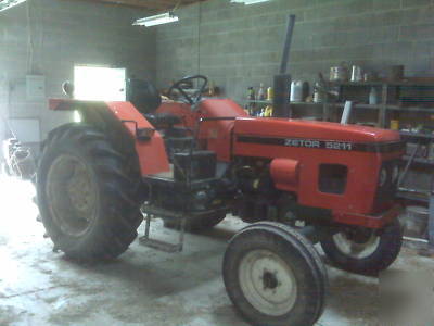 Zetor 5211, diesel tractor, farm tractor, used, clean 