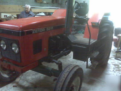 Zetor 5211, diesel tractor, farm tractor, used, clean 