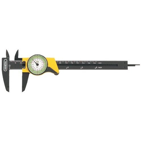 General 6-inch plastic dial caliper 142