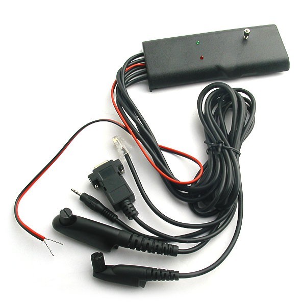 Universal rib-less programming cable for motorola radio