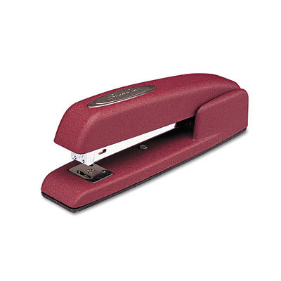 747 business full strip desk staplr 20 sheet cap maroon