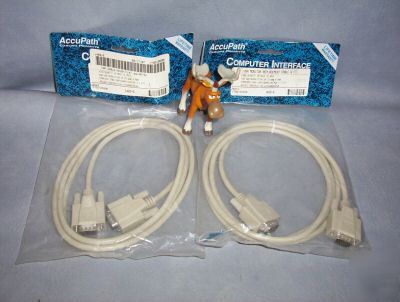 Accupath 6 ft vga monitor cable 1423-6 lot of 2 _J11