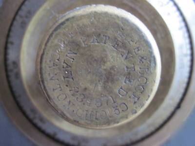 Antique combination floor safe-diebold safe & lock co.