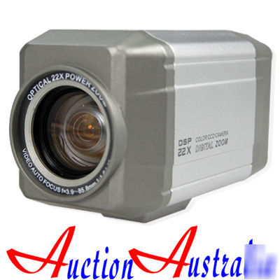 Auto focus vari-focal sony ccd camera,22X optical zoom