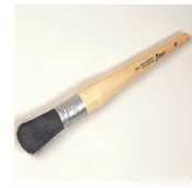 Black round pastry brush - 1IN - atc-62000 - 62000