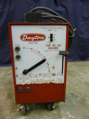 Dayton 3Z564 250 ac/dc welder