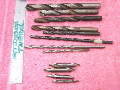 Drills tap old moore machinist toolmaker