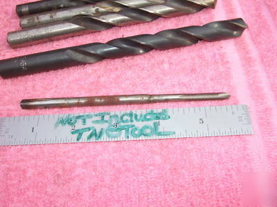 Drills tap old moore machinist toolmaker