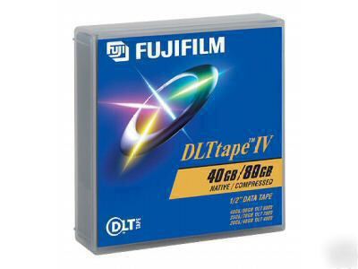 New lot of 5 fuji dlt iv 40/80 tapes dlt-iv, free ship