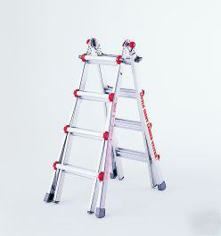 17 1A little giant ladder classic w/ platform & wheels