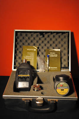 General radio 1565-b sound meter kit & 1567 calibrator 