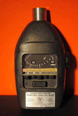 General radio 1565-b sound meter kit & 1567 calibrator 