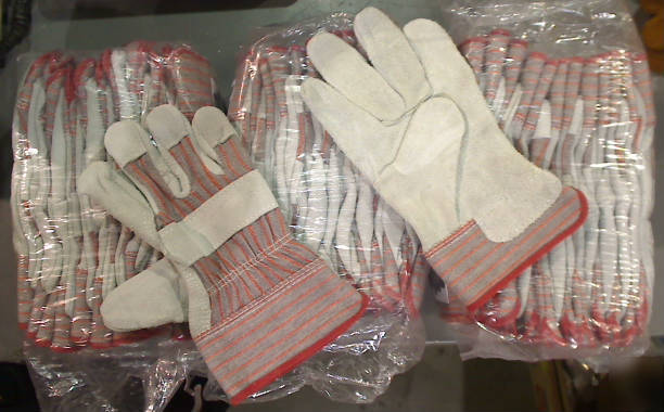 Memphis large industrial work gloves lot of 36 pairs *