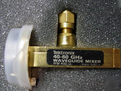 Tektronix 490 series mixer set w/ 494P cover 18-60GHZ