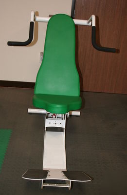 Fitness center equip, exercise machines & music system