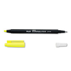 Markliter highlighter/ball pen, yellow/black ink PIL456