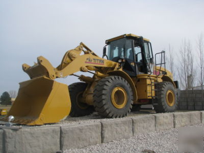 New titan CG958H 4 yard wheel loader payloader 