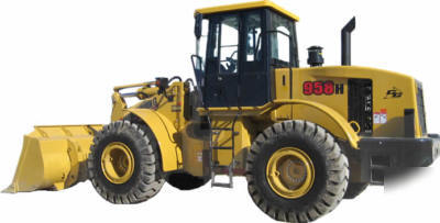 New titan CG958H 4 yard wheel loader payloader 