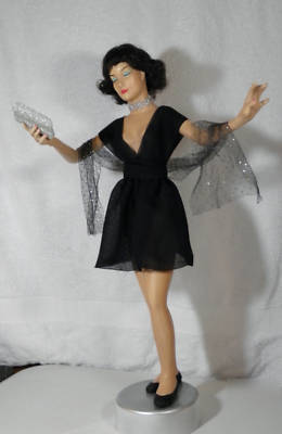 Vintage miniature mannequin store display 60's glamour