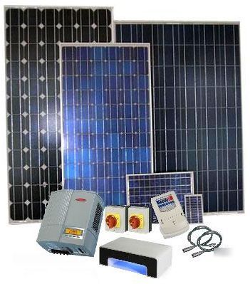 Solar panel kits: complete 10340 watt grid tied 