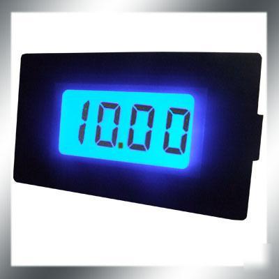 3 1/2 blue dc 10A lcd digital amp panel meter