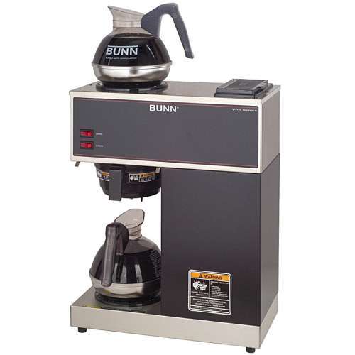 Bunn commercial 12 cup coffee maker brewer w/ 2 warmers