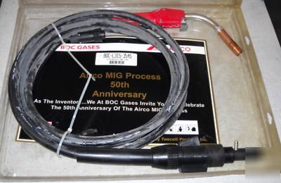 New lincoln mig gun tweco L3153545 in box 15FT 300AMPS 